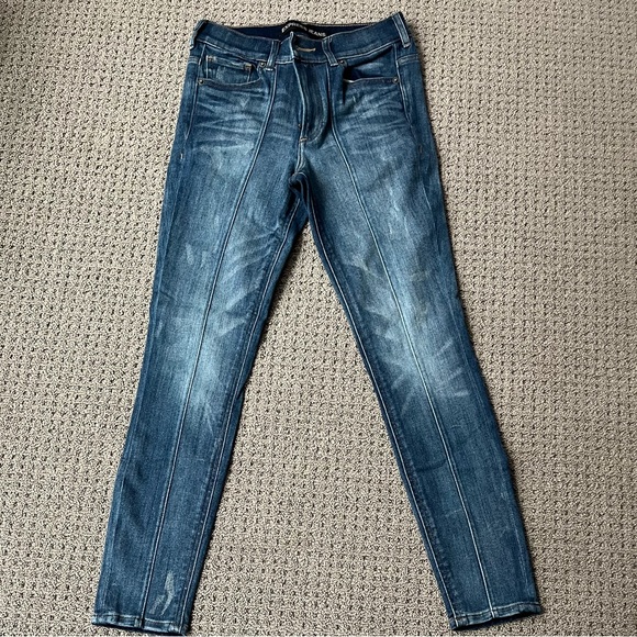 Express High Rise Ankle Leggings - Size 2R - Picture 1 of 5